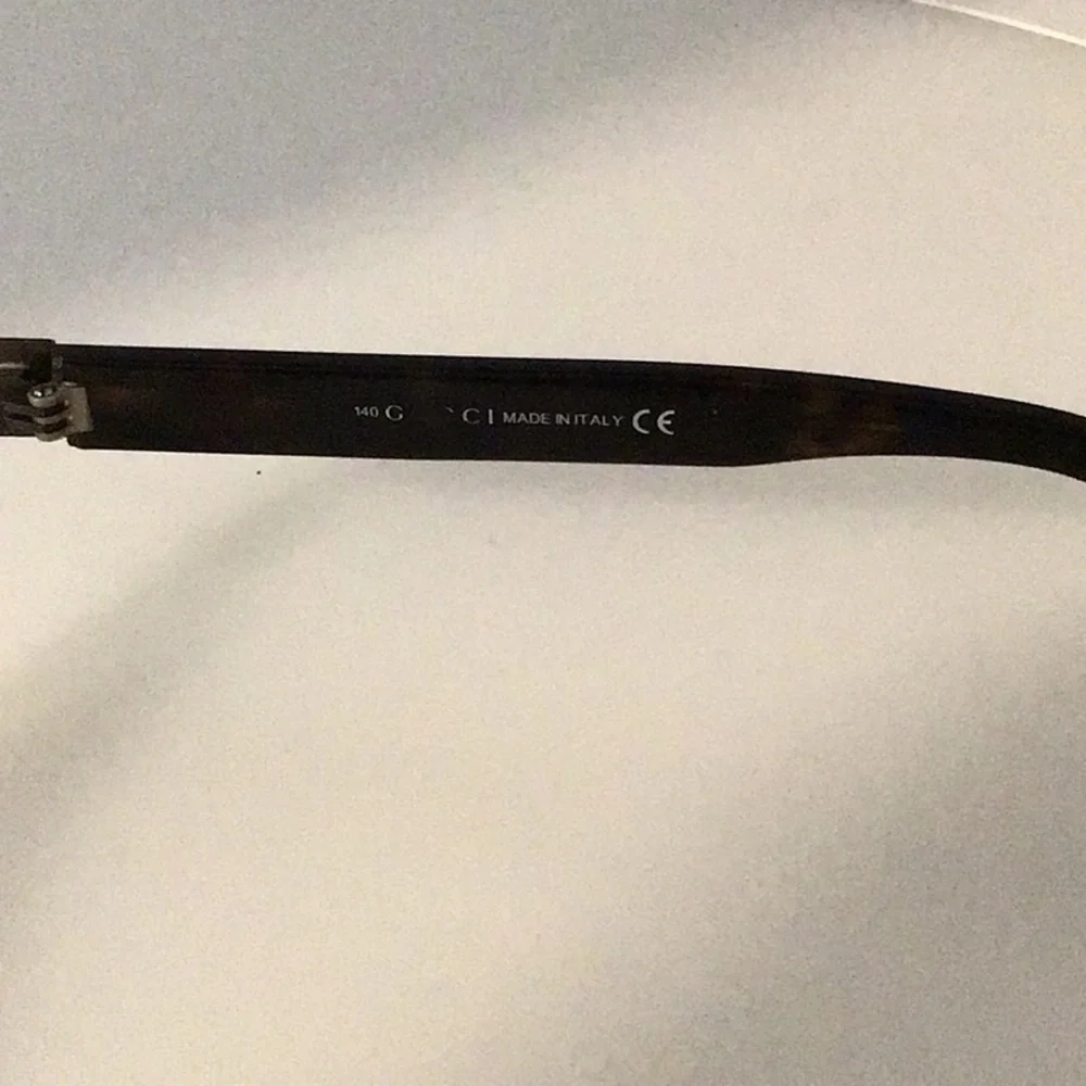 Authentic Gucci luxury designer signature vintage eyeglasses sunglasses frames